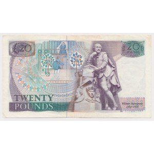 Wielka Brytania, 20 Pounds ND (1970-1991)