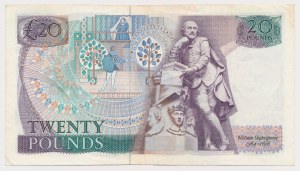 United Kingdom, 20 Pounds ND (1970-1991)