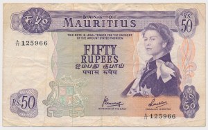 Mauritius, 50 Rupees ND (1967)