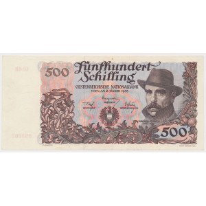 Austria, 500 Schilling 1953