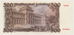 Autriche, 500 Schilling 1953