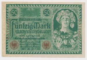 Allemagne, 50 Mark 1920