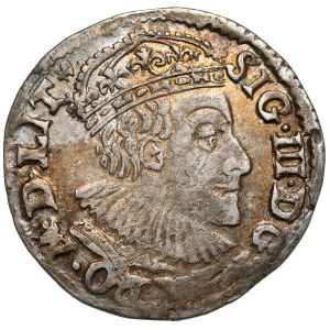 Zygmunt III Waza, Trojak Olkusz 1590 - Przegonia - PO