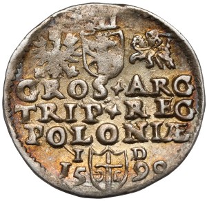 Sigismund III Vasa, Trojak Olkusz 1590 - Przegonia - PO