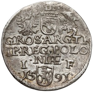 Sigismund III Vasa, Trojak Olkusz 1591