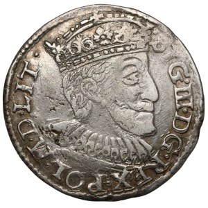 Zygmunt III Waza, Trojak Olkusz 1591 - bez interpunkcji