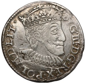 Sigismond III Vasa, Trojak Olkusz 1591 - pas de ponctuation