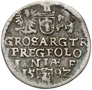 Sigismond III Vasa, Trojak Olkusz 1592