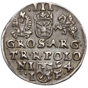 Zygmunt III Waza, Trojak Olkusz 1594