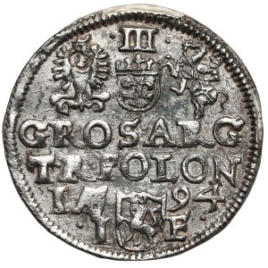 Zygmunt III Waza, Trojak Olkusz 1594