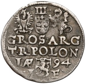 Sigismond III Vasa, Trojak Olkusz 1594