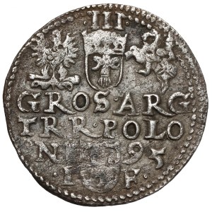 Zygmunt III Waza, Trojak Olkusz 1595