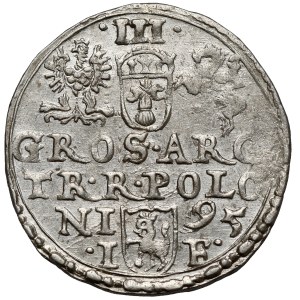Zygmunt III Waza, Trojak Olkusz 1595