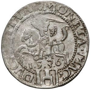 Sigismond Ier le Vieux, centime de Vilnius 1536 - lettre I - janvier