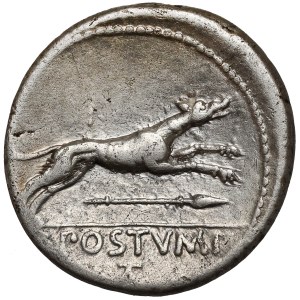 République, C. Postumius (74 av. J.-C.) Denier