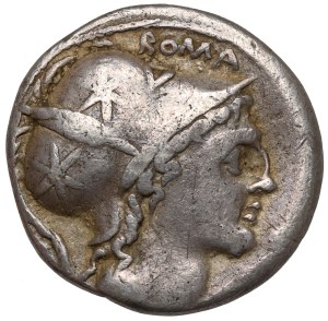 Republic, Q. Lutatius Cerco (109-108 B.C.) Denarius