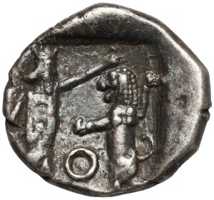 Greece, Phoenicia, Sidon Ba`alšillem (Sakton) II (401-365 BC) 1/16 shekel
