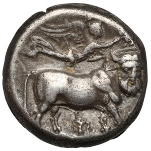 Grecja, Kampania, Neapolis, Didrachma (300-275 p.n.e.)