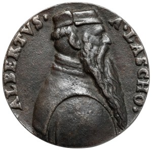 Médaille Albrecht Laski - Gouverneur de Sieradz - anciennement en fonte