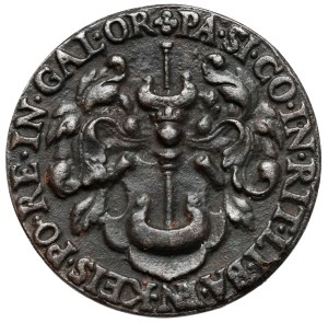 Médaille Albrecht Laski - Gouverneur de Sieradz - anciennement en fonte