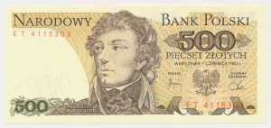 500 zloty 1982 - ET