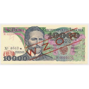 10.000 zł 1988 - WZÓR - W 0000000 - No.0547