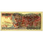10.000 zł 1987 - WZÓR - A 0000000 - No.0363