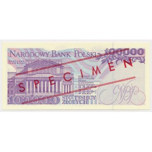 100.000 zł 1993 - WZÓR - A 0000000 - No.0155