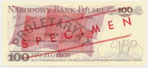 100 zloty 1979 - MODÈLE - EU 0000000 - No.2852