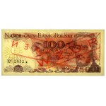 100 zł 1979 - WZÓR - EU 0000000 - No.2852