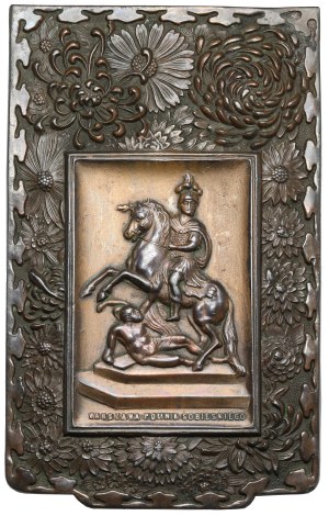 Placard, Varsovie, Monument à Jan III Sobieski (19e/20e s.)