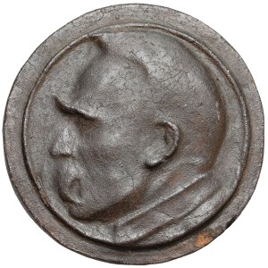 Medallion (12.5cm) Marshal Józef Piłsudski (Czubek, Poznań)