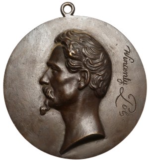 Medallion Wincenty Pol - on the model of Minter