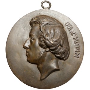 Medalion, Fryderyk Chopin (II połowa XIX w.)