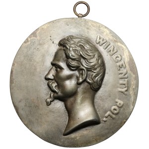 Medalion, Wincenty Pol - wtórny odlew, wg. Mintera