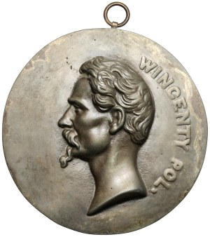 Medallion Wincenty Pol - on the model of Minter