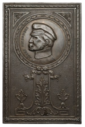 Plakieta (15x9,5cm) Józef Piłsudski