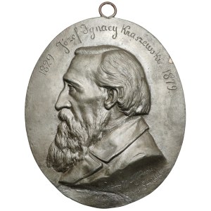 Medalion, Józef Ignacy Kraszewski 1879