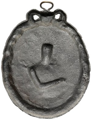 Medallion (13x16cm) Prince Joseph Poniatowski - God entrusted me with...