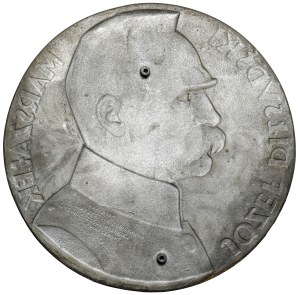 Médaillon (25cm) Józef Piłsudski (J. Aumiller)