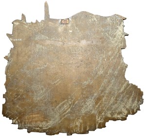 Copperplate with an image of Prince Joseph Poniatowski, Leipzig