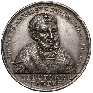 August II Mocny, Medal 1696 - Narodziny Fryderyka Augusta II (Augusta III Sasa)