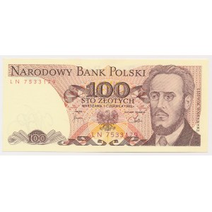 100 zł 1982 - LN