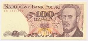 PLN 100 1982 - LN
