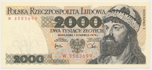 PLN 2 000 1979 - W