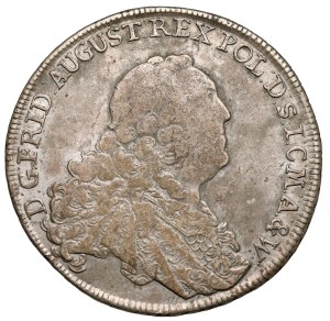 August III Sas, Thaler 1763 FWóF, Dresden