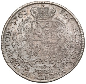 August III Sas, Thaler 1763 FWóF, Dresden