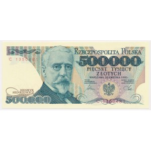 500.000 zł 1990 - C