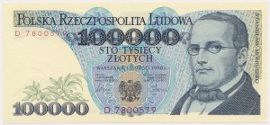 PLN 100 000 1990 - D