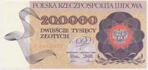 PLN 200 000 1989 - P